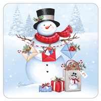 Snowman With Mail