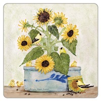 Sunflower Crock