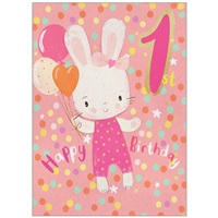 Pink Bunny Balloons