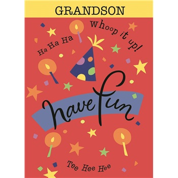 Birthday - Grandson - Juvenile SCD3418