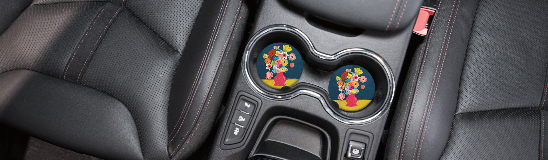 Ceramic Car Coasters