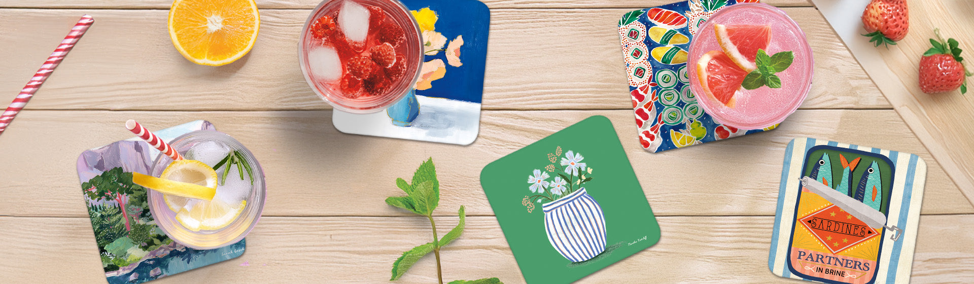 Hot Foil Coasters